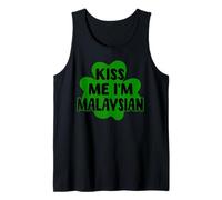 Kiss Me I'm Malaysian Malaysia - Costume per Il Giorno di San Patrizio Canotta