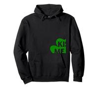 Kiss Me I'm Yemenita Shamrock divertente costume di San Patrizio Felpa con Cappuccio