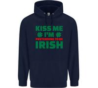 Kiss Me IN Pretending To Be Irlandese Uomo Felpa