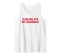KISS ME IT'S MY BIRTHDAY X Only Love Date Fan Compleanno Canotta