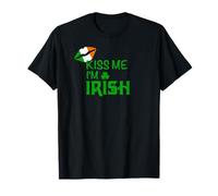 Kiss Me Sono Irlandese Maglietta