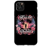 Kiss Me Under The Palms Tramonto Romance Custodia per iPhone 11 Pro Max