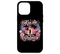 Kiss Me Under The Palms Tramonto Romance Custodia per iPhone 12 Pro Max