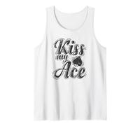 Kiss My Ace - Gioco di Carte da Poker o skat Canotta