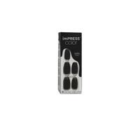 Kiss my face ImPRESS Color MC All Black Unghie 30 pezzi - Unghie artificiali
