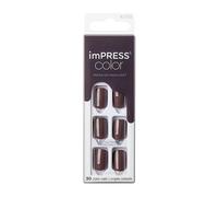 Kiss My Face ImPRESS Color Try Gray 30 pezzi - Unghie Artificiali