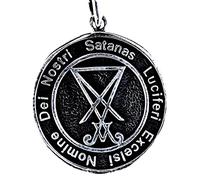 Kiss of Leather - Ciondolo in argento 925 con sigillo del Luatello, n. 57