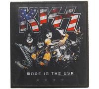 Kiss `Patch Made In The Usa (10,6 X 9,6 Cm)` ACC NUOVO