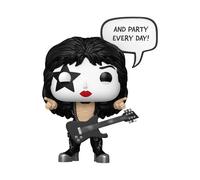 Funko Pop! Sayings: The Starchild - (R&R All Night) - KISS - Figura in Vinile da Collezione - Idea Regalo - Merchandising Ufficiale - Giocattoli per Bambini e Adulti - Music Fans