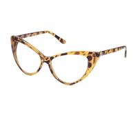 KISS PRINCESS Occhiali da Vista Donna - Montatura Leggera in Policarbonato - Design Cat Eye con Contorni Morbidi Sofisticati - Lenti Neutre UV per Maggiore Comfort - Astuccio & Panno Inclusi