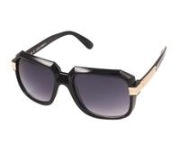 KISS RAPPER Occhiali da Sole Uomo Donna - Montatura Squadrata Robusta in Policarbonato con Dettagli Metallici - Lenti UV400 Stile Urban Streetwear per Look Grintosi e di Impatto