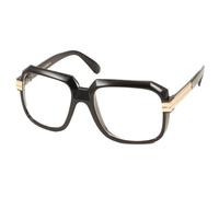 KISS RAPPER Occhiali da Vista Uomo Donna - Montatura Oversize con Dettagli Metallici - Lenti Trasparenti Antiriflesso con Protezione UV - Look Elegante & Streetwear per Business & Casual