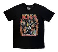 KISS Rock And Roll All Nite autorizzato Uomo maglietta