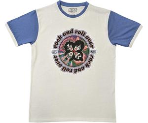 Kiss Rock and Roll Over Purple & White 2XL Maglietta