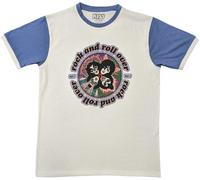 Kiss Rock and Roll Over Purple & White S Maglietta