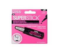KISS Super Stick, colla per ciglia, formula delicata, tenuta 7 giorni, estratto di cactus e amamamelide, dermatologicamente testato, impermeabile, nero
