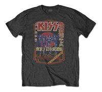 Kiss - T-Shirt # Xl Grey Unisex # Destroyer Tour '78