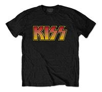 Kiss - T-Shirt # Xxl Unisex Black # Classic Logo