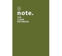 kiss. The Clean Notebook: Electric Lime Edition · 200 Lined Pages · 4" x 6" Business & Meeting Paperback