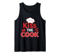 Kiss The Cook, Divertente Design da Cuoco Canotta