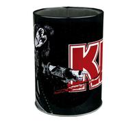 Kiss the Demon Metal Can Cooler Stubbie Holder Barware Drinkware Drink