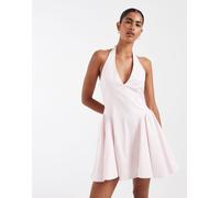 Kiss The Sky - Penelope - Vestito corto allacciato al collo rosa confetto 40