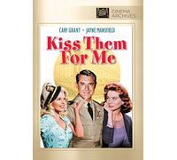 Kiss Them For Me (DVD) Cary Grant Jayne Mansfield Leif Erickson