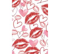 Kiss-Themed Notebook. (100 lined pages) Designed with a bold and eye-catching lip-print cover, it’s the perfect accessory for anyone who loves playful ... down notes, planning your day, or keep