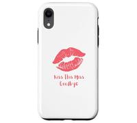 Kiss This Miss Goodbye Red Custodia per iPhone XR