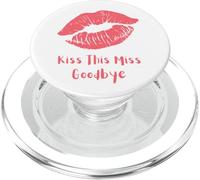 Kiss This Miss Goodbye Red PopSockets PopGrip per MagSafe