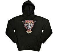 Kiss Triangle Black M Felpa con cappuccio