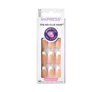 KISS imPRESS The No Glue Mani Unghie finte autoadesivo Ideal 30 pz