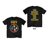 Kiss You Wanted The Best ufficiale Uomo maglietta unisex