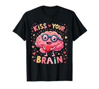 Kiss Your Brain Camicie Bambini Ritorno A Scuola 2024 Insegnante Maglietta