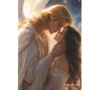 Kissed by an Angel Notebook: A Fantasy Romance Journal, 300 Lined Pages, A4 Size (8.27" x 11.69")