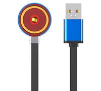 Kissmart MCC 3 Caricabatterie per Olight Odin/Odin Mini/PL-Pro/Baton3/Warrior Mini2/Perun 2/Seeker 3 Pro/Warrior 3s/Baldr Pro R | Cavo di ricarica USB di ricambio per torce elettriche (1m/3.3ft)