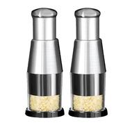 Kissmii 2 Pezzi Tritatutto Pressato Manuale Tritatutto Pressato Manuale Tritatutto Pressato Manuale per Aglio Mini Tritatutto Pressato Manuale Facile Installazione