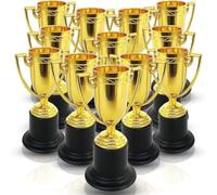 Kissmii Coppa d' in plastica per bambini, confezione da 40, 3,8 premi per prestazioni speciali, riconoscimento ideale per la scuola e lo sport