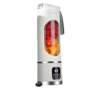 Kissmii Frullatore Portatile Ricaricabile Via USB con 8 Lame, Mini Tritaghiaccio con Display Digitale e 3 Modalità.