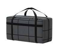 Kissmii Grande borsa portaoggetti per vestiti e trapunte, borsa per il trasloco, portatile, antipolvere, 90 l