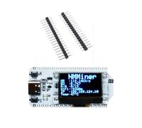 Kissmii Nerdminer 119KH/S Hash rate 0,96 OLED Schermo Bitcoin Solo-Miner Nerd Miner BTC Lotteria Miner Saldatura Pin Intestazione