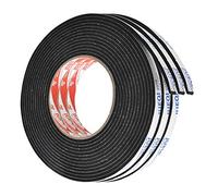 Kissral 3pcs Nastro Biadesivo Forte Nero 5m×10mm×3mm Nastro di Spugna Nastro S