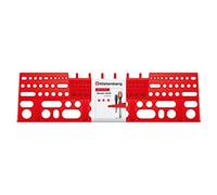 Kistenberg Binner Shelf 60 - Organizzatore da parete per attrezzi, supporto da parete, scaffale per cacciaviti e trapani, scaffale da parete