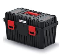 Kistenberg Cassetta degli attrezzi, cassetta degli attrezzi, cassetta degli attrezzi, cassetta degli attrezzi, cassetta degli attrezzi (incluso organizer nel coperchio, 1 supporto, manico in plastica,