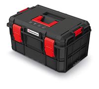Kistenberg Cassetta degli attrezzi, cassetta degli attrezzi, cassetta degli attrezzi, con cerniere in metallo, con separatori e ciotole, capacità di carico 50 kg, X-Block PRO, dimensioni: 546 x 380 x