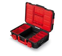 Kistenberg Cassetta degli Attrezzi X-Block PRO Con Cerniere in Metallo, Inserto Scatole, Capacità di Carico 50 kg