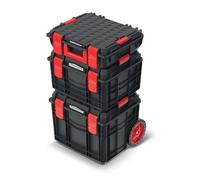 Kistenberg KXCS454080, Set di cassette degli attrezzi mobili C BLOCK PRO, Black