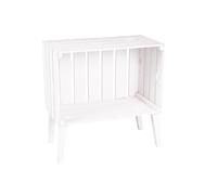 Kistenland Scaffale in cassette di frutta Isa - bianco - 58 x 58 x 31 cm - senza tavola centrale