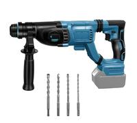 Kistrba Martello combinato a batteria professionale per batteria Makita 18 V serie BL, martello perforatore 3 in 1, 26 mm (senza batterie e caricatore)