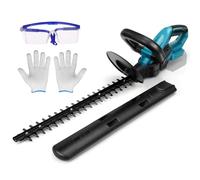 Kistrba Tagliasiepi a batteria compatibile con batteria Makita da 18 V (senza batteria), forbici da 800 W con lunghezza di taglio 51 cm e distanza di 20 mm, per giardino, recinzione, giardinaggio